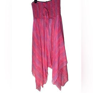 ASOS Swim  Cover US Size 12 Smocked Stretch Top Sleeveless